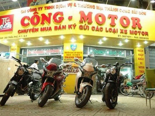  Cửa hàng của Công mô tô