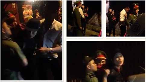 Xuất hiện clip hiện trường Trang Trần lăng mạ, chống đối công an