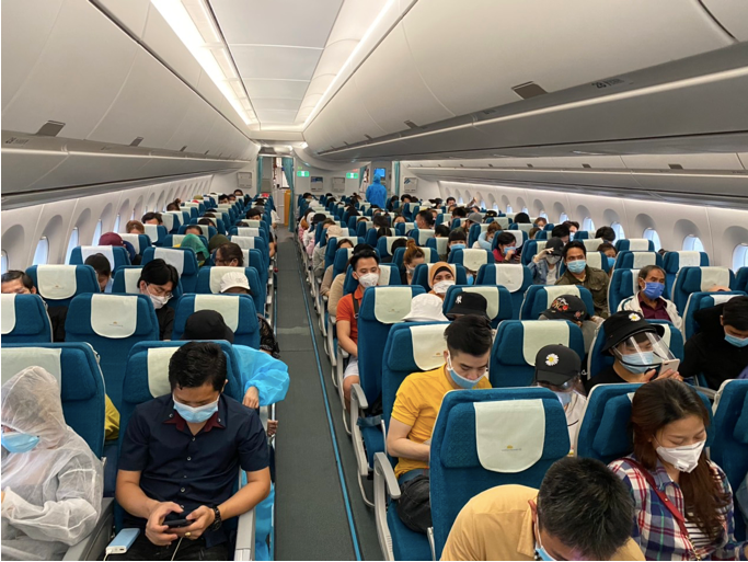 Đã có rất nhiều người Việt Nam ở nước ngoài đăng ký về nước trước Tết Nguyên đán