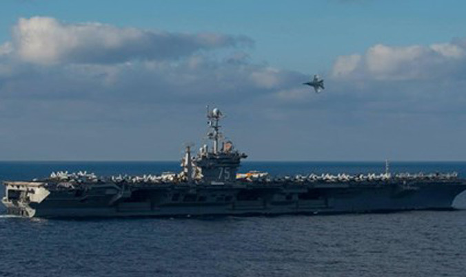 Tàu sân bay USS Harry S Truman. Ảnh: US Navy.