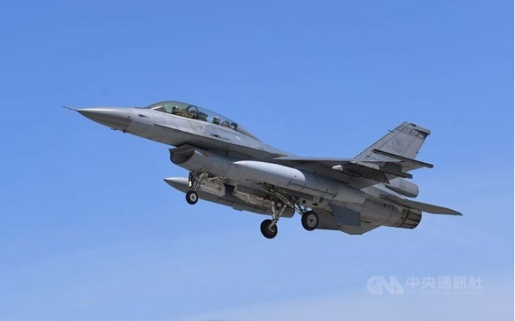 Một chiếc F-16 của Đài Loan. (Ảnh: CNA)