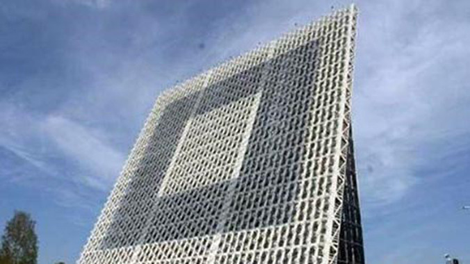 Radar phòng thủ tên lửa thế hệ mới Voronezh-DM của Nga.