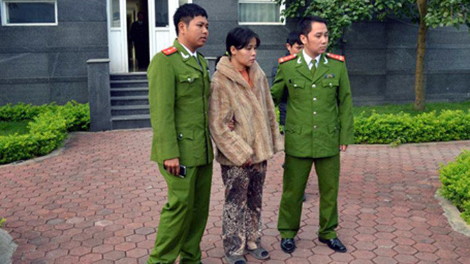 Đối tượng Vũ Thị Thúy Liễu bị khởi tố.