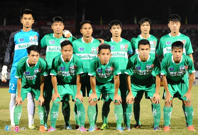 Đội hình U19 HAGL thi đấu tại giải U21 quốc tế vừa qua.