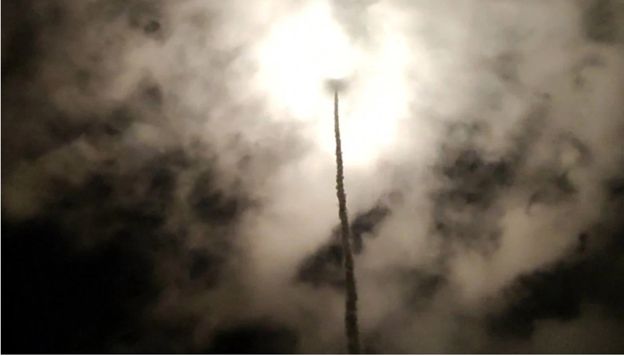 Hình ảnh Đài Loan bắn thử tên lửa ngày 11/6. (Ảnh: CNA)