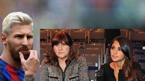 Messi đau đầu chuyện mẹ chồng, nàng dâu