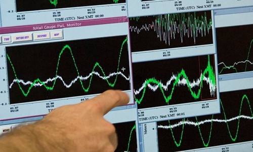 Trận động đất 7,2 độ Richter xảy ra ngoài khơi Fiji có thể gây ra sóng thần. Ảnh minh họa: PA.