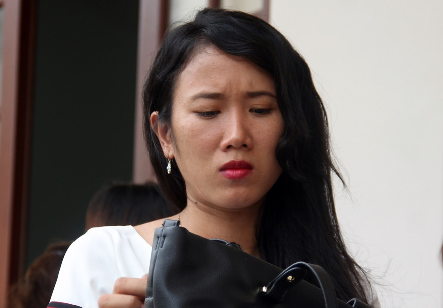 Chị Nguyễn Thị Thanh Huyền nay đã được quyền nuôi con. Ảnh: Tân Châu