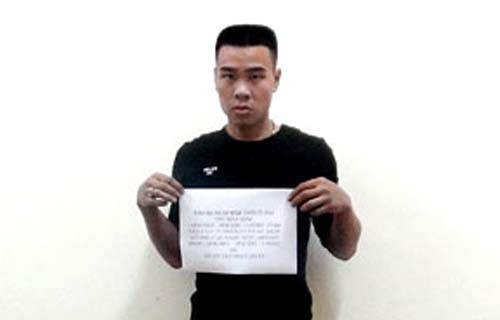 Đối tượng Quyết tại cơ quan điều tra.