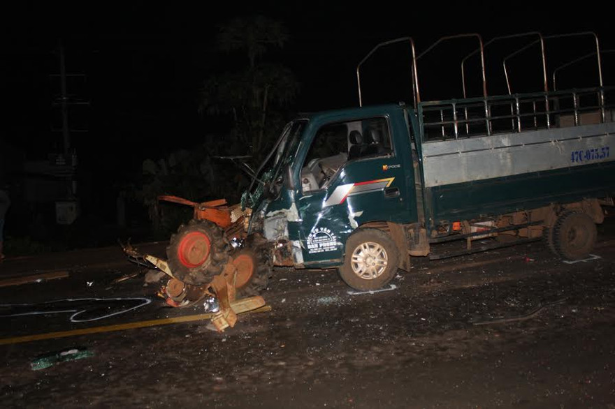 Hiện trường vụ TNGT