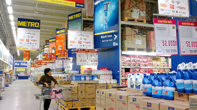 Suốt 12 năm có mặt tại Việt Nam, Metro luôn kêu lỗ, không nộp một đồng thuế thu nhập DN. Ảnh: Như Ý