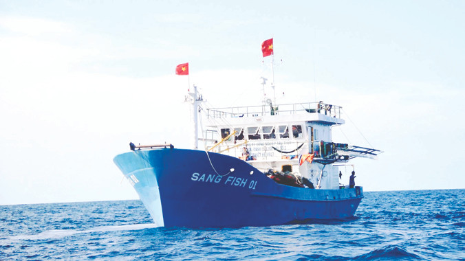 Tàu cá vỏ thép Sang Fish 01 