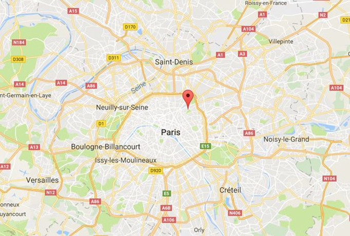 Khu vực phát hiện xe tải. Nguồn: Google Maps.