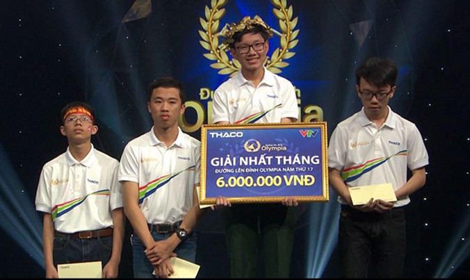 Phạm Thọ Quốc Long sẽ góp mặt trong cuộc thi quý III "Đường lên đỉnh Olympia", sẽ phát sóng vào chiều 21/5 tới. Ảnh: Fanpage Đường lên đỉnh Olympia.