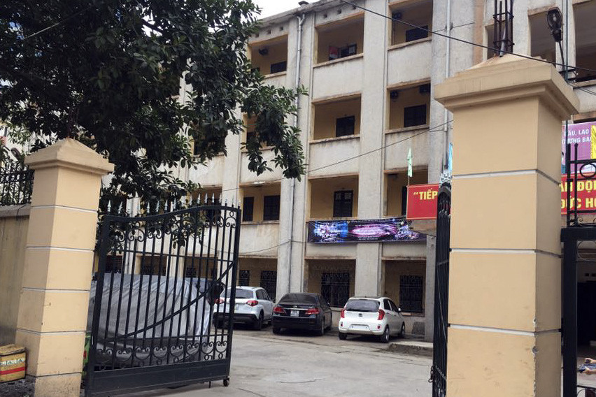 Ký túc xá nơi xảy ra sự việc.