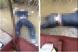 Thi thể nam giới dưới chân cầu.