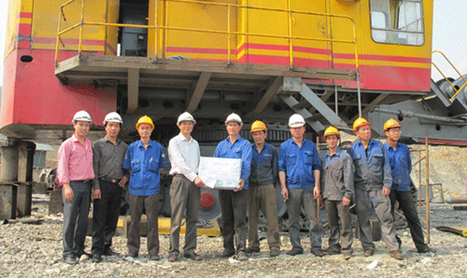 Công ty CP Chế tạo máy Vinacomin hưởng ứng nhiều hoạt động xã hội từ thiện