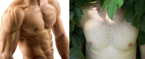 Phụ nữ ưa thích thân hình săn chắc hơn cơ thể yếu ớt, nhiều mỡ thừa. Ảnh: IFLScience.