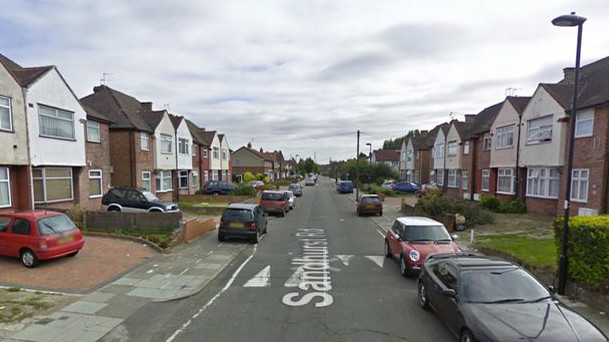 Nơi xảy ra vụ hiếp dâm. Ảnh: Mirror