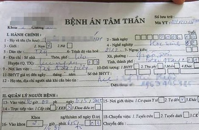 Truy tố bác sĩ vì làm giả bệnh án tâm thần cho tội phạm