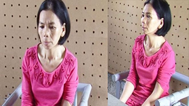  Đối tượng Bùi Thị Kim Thu trong trại giam