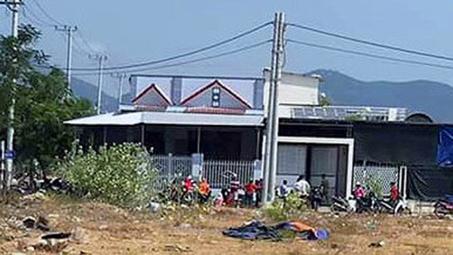 Căn nhà của ông Duân- nơi xảy ra vụ án mạng