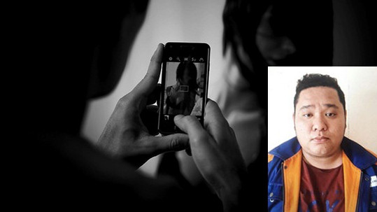 Đối tượng Thắng (hình nhỏ) dùng clip nóng để cưỡng đoạt tài sản