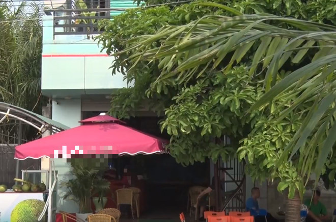 Quán cà phê nơi xảy ra vụ án