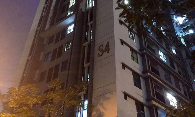 Tòa nhà nơi xảy ra sự việc.