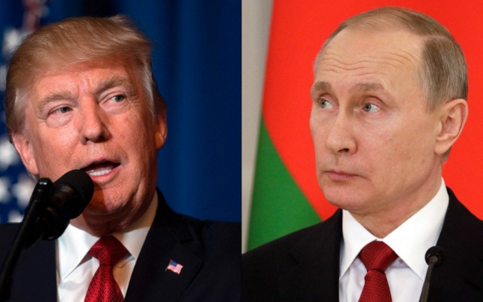 Tổng thống Mỹ Donald Trump sẽ đối thoại trực tiếp lần thứ 2 với người đồng cấp Nga Vladimir Putin tại Việt Nam? Ảnh: CNN