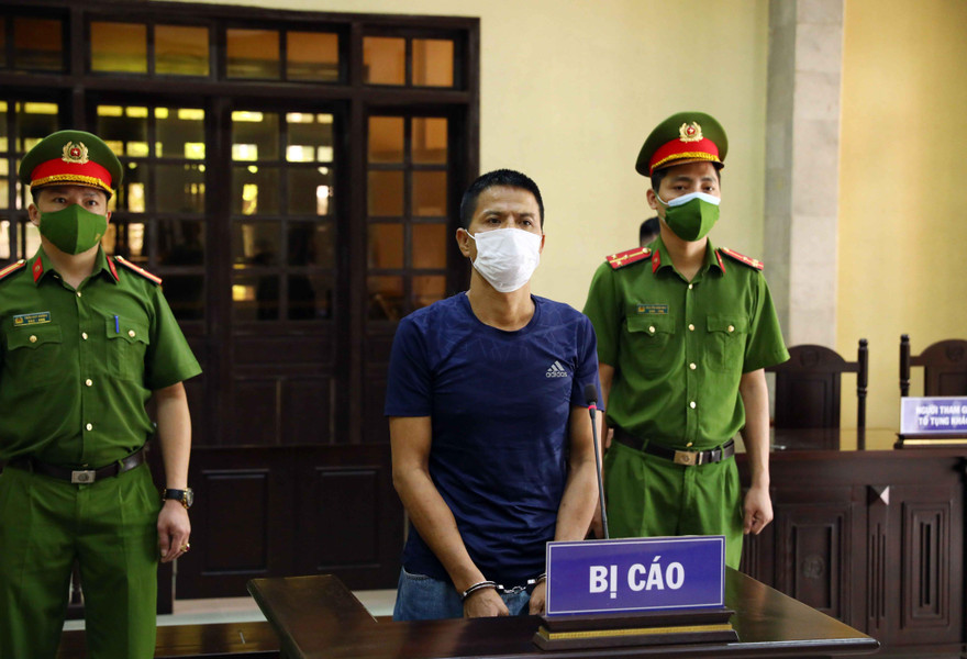 Bị cáo Trần Văn Thịnh bị tuyên phạt 33 tháng tù giam.