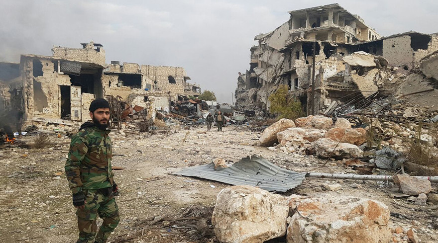 Cuộc chiến ở Syria được bầu chọn là sự kiện quốc tế quan trọng nhất năm 2016. Ảnh: Sputnik