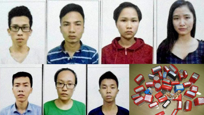 Cơ quan chức năng đang tạm giữ 7 đối tượng để điều tra về hành vi làm giả con dấu, tài liệu của cơ quan, tổ chức. 