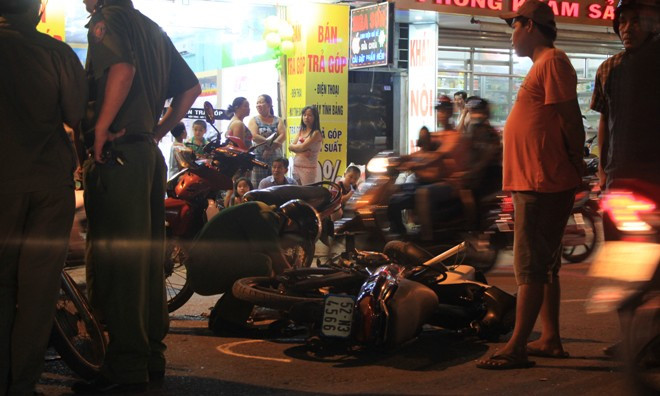 Hiện trường vụ tai nạn