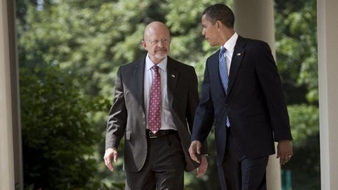 Ông Clapper đã phục vụ trong chính quyền của tổng thống Obama 6 năm - Ảnh: Getty Images 