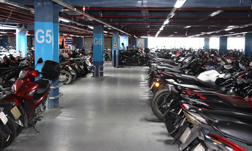 Sân bay Tân Sơn Nhất có nhà giữ xe thông minh