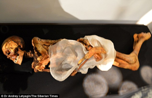 Xác ướp "công chúa" vùng Siberia