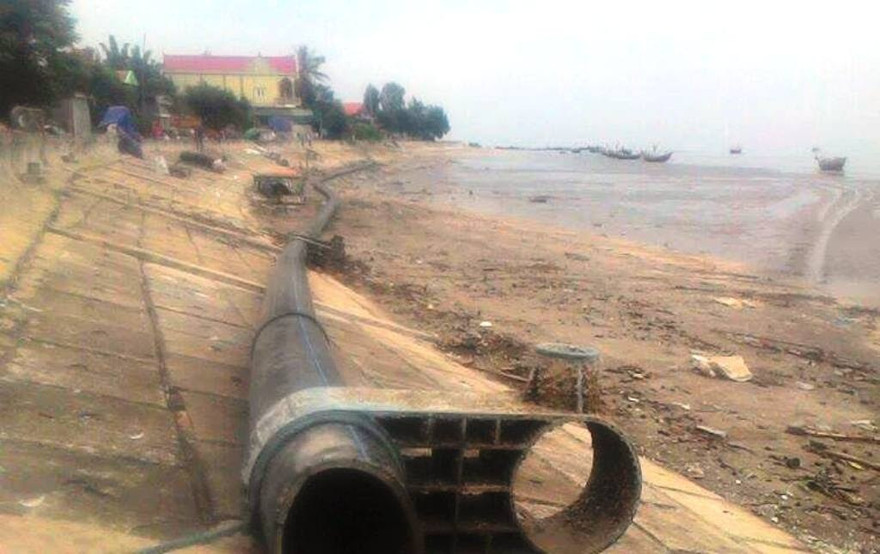 Cận cảnh đường ống bí ẩn