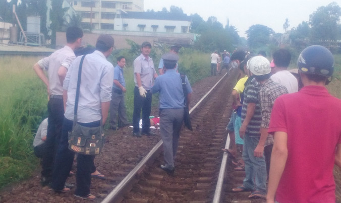 Hiện trường vụ tai nạn.