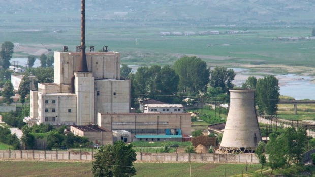 Cơ sở hạt nhân Yongbyon của Triều Tiên. Ảnh: Kyodo.