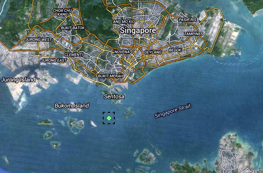 Vị trí tàu Rolldock Star lúc 09h ngày 30/1