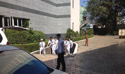 Hiện trường vụ tự tử.