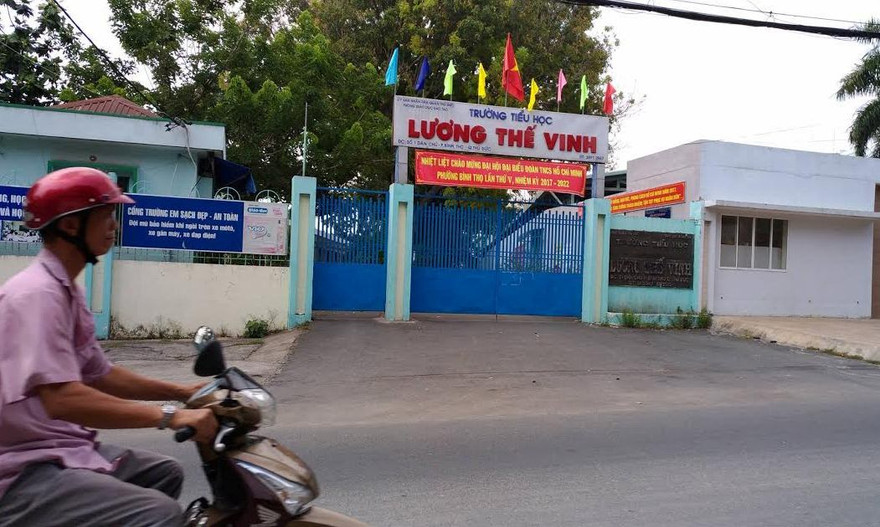 Ngôi trường bé gái ở TP. HCM nghi bị lạm dụng tình dục.