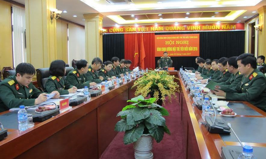 Bình chọn gương mặt trẻ tiêu biểu toàn quân