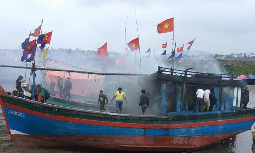 Hiện trường vụ việc.