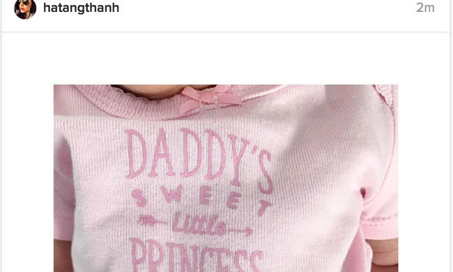 Tăng Thanh Hà khoe bé mới sinh, giữ kín hình ảnh