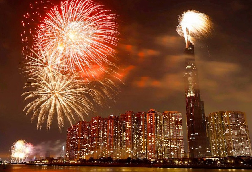 Những nơi lý tưởng để ngắm pháo hoa tối 30/4 ở Sài Gòn