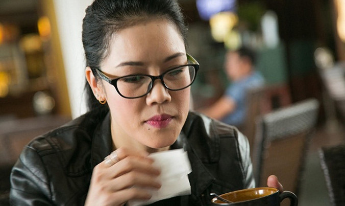 Ca sĩ Thu Phương về Hà Nội vào mùa đông trước liveshow cộng tác với Tú Dưa. Ảnh: Cường Kevin.