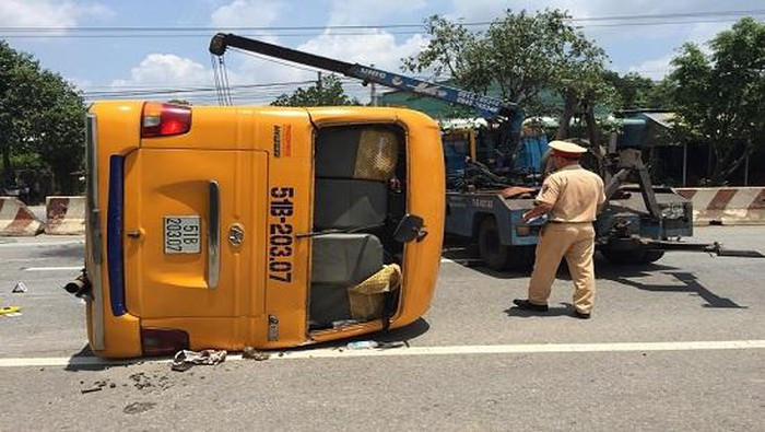 Hiện trường vụ việc. Ảnh: Công Lý