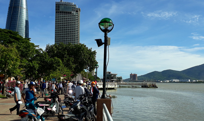 Hiện trường nơi xảy ra vụ việc.